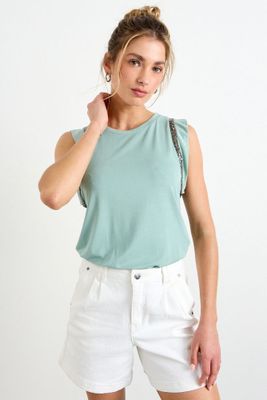 Polera Lisa Celeste iO 14220225011127