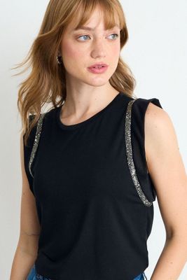 Imagen 2 del producto Polera Lisa Negro iO 14220225011102