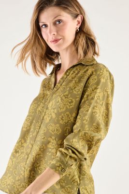 Imagen 2 del producto Blusa Lyocell Estampada Negro 14102125056102