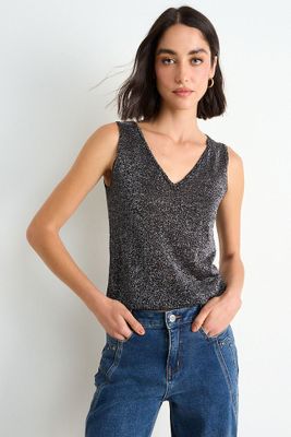 Polera Tejida Negro Ash 18207126050102