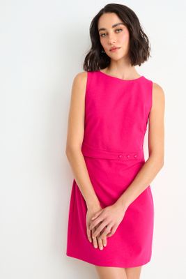 Vestido Liso Corto Fucsia Ash 13007126001116