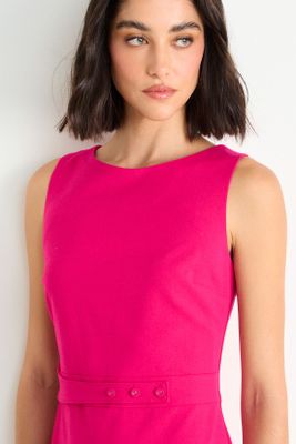 Imagen 2 del producto Vestido Liso Corto Fucsia Ash 13007126001116