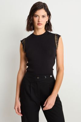 Imagen 1 del producto Polera Sin Mangas Negro Ash 18207225051102