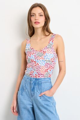 Polera Sin Mangas Rojo iO 14320225002103