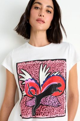 Imagen 2 del producto Polera Focalizada Blanco Ash 14607225008105