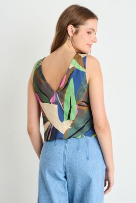 Imagen 2 del producto Blusa Fantasia Verde iO 14120225058217