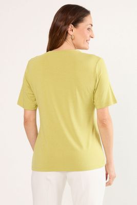 Imagen 2 del producto Polera Manga Corta Verde Ma Griffe 14202225009137