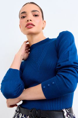 Imagen 2 del producto Sweater Liso Azul iO 18120126005104