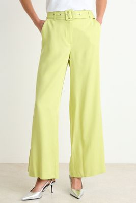 Imagen 2 del producto Pantalon Liso Palazzo Amarillo Ash 11007126052108