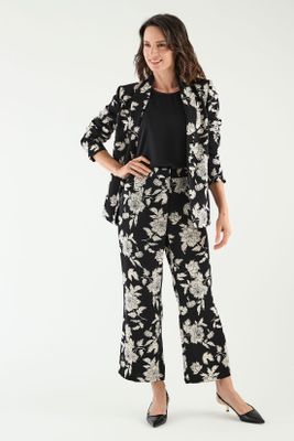 Blazer Estampado Negro Ma Griffe 16102125050102