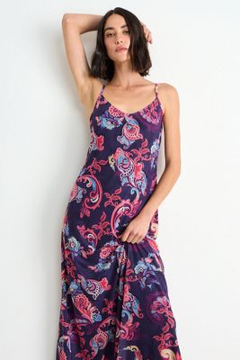 Imagen 2 del producto Vestido Fantasia Largo Morado Ash 13507126051121