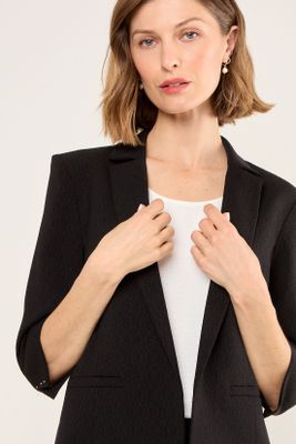 Imagen 2 del producto Blazer Liso Negro Ma Griffe 16004225009102