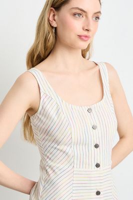 Imagen 2 del producto Vestido Fantasia Largo Crudo iO 13520225003105