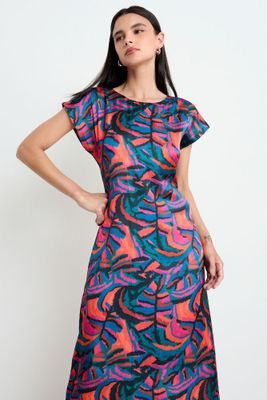 Imagen 2 del producto Vestido Largo Print Rojo Ash 13507225003103