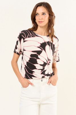 Polera Fantasia Negro Ma Griffe 14304225081102