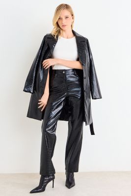 Imagen 1 del producto Pantalon Pu Cocodrilo Negro Ash 11007126057102