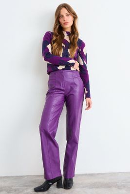 Imagen 1 del producto Pantalon Liso Morado iO 11020126060121