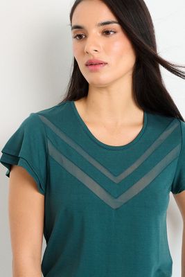 Imagen 2 del producto Polera Manga Corta Verde Oliva iO 14220225001107