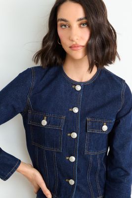 Casaca Lisa Azul Ash 17807126001104