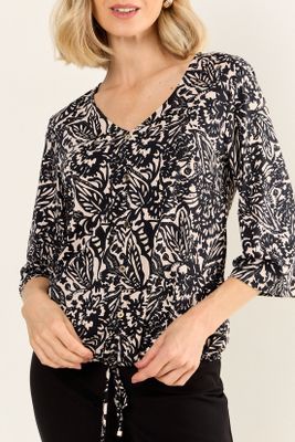 Imagen 2 del producto Polera Escote En V Crudo Ma Griffe 14302126001105