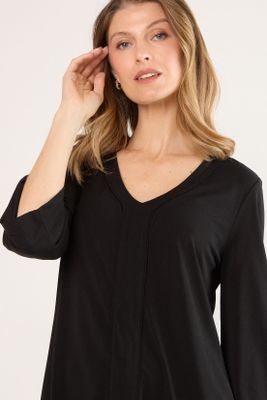 Imagen 2 del producto Polera Manga Larga Negro Ma Griffe 14202225006102