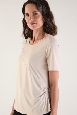 Imagen 2 del producto Polera Manga Corta Beige Ma Griffe 14202125002106