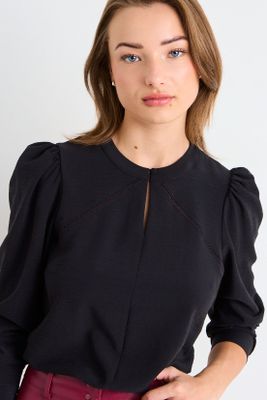 Imagen 2 del producto Blusa Lisa Negro iO 14020126057102