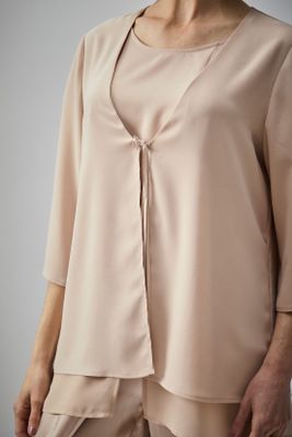 Imagen 2 del producto Tapado Coctail Beige Ma Griffe 15402224100106