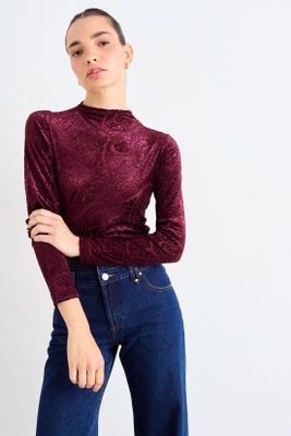 Imagen 1 del producto Polera Fantasia Burdeos iO 14320126056112