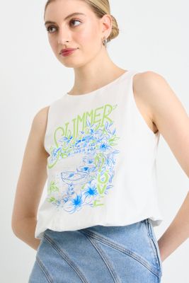 Imagen 2 del producto Polera Sin Mangas Crudo iO 14620225002105