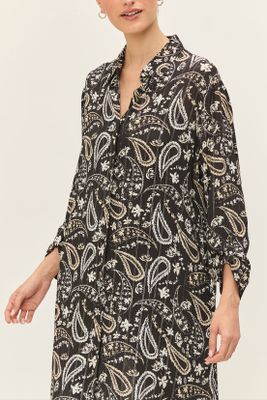 Imagen 2 del producto Tapado Estampado Negro Ash 15507224001102