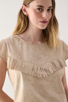 Imagen 2 del producto Polera Lisa Beige 14007125007106