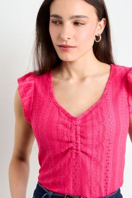 Polera Lisa Fucsia iO 14204225021116