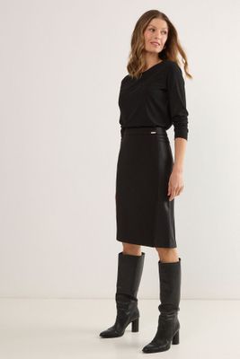 Imagen 2 del producto Falda Larga Negro Ma Griffe 12002225003102