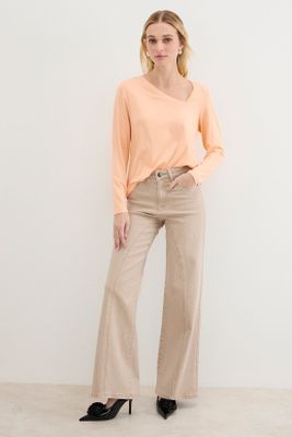 Imagen 2 del producto Polera Lisa Naranjo 14207125006131