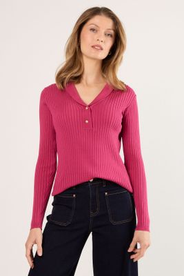 Imagen 1 del producto Polera Manga Larga Fucsia Ma Griffe 18202225001116