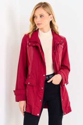 Imagen 1 del producto Impermeable Cuello Alto Rojo Ash 17407126050103