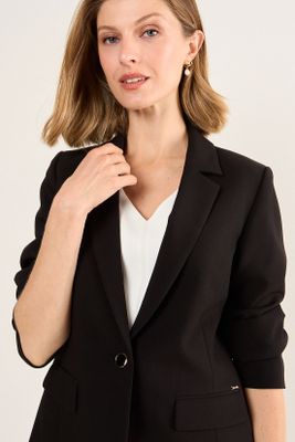 Imagen 2 del producto Blazer Liso Negro Ma Griffe 16002126200102