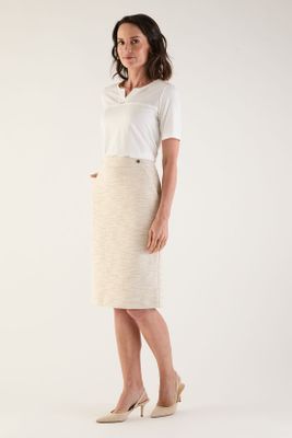 Imagen 1 del producto Falda Print Crudo 12102125050105