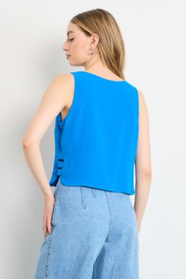 Imagen 2 del producto Blusas Sin Manga Azul iO 14020225003134