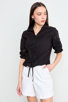 Imagen 2 del producto Blusa Lisa Negro iO 14020225011102