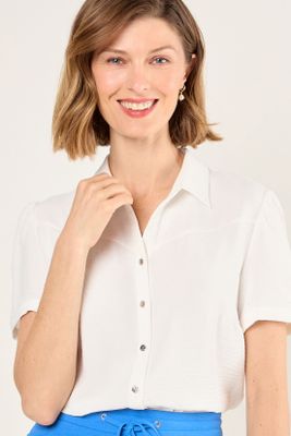 Imagen 1 del producto Blusa Lisa Crudo Ma Griffe 14004225005105