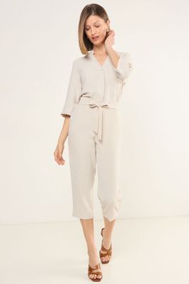 Capri Con Elastico Beige Ma Griffe 11502225003106