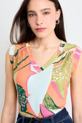 Polera Sin Mangas Naranjo iO 14320225056114