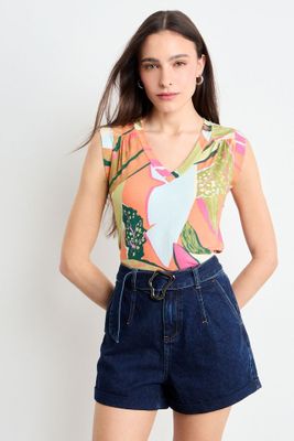 Imagen 2 del producto Polera Sin Mangas Naranjo iO 14320225056114