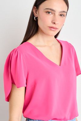 Imagen 2 del producto Blusas Manga Corta Fucsia iO 14020225061116