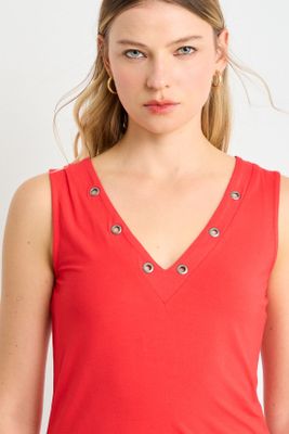 Imagen 2 del producto Polera Sin Mangas Rojo Ash 14204225701103