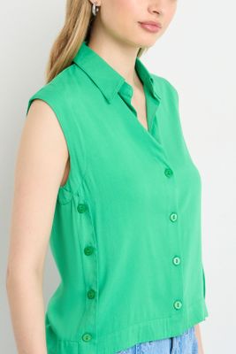 Imagen 2 del producto Blusas Sin Manga Verde iO 14020225066217