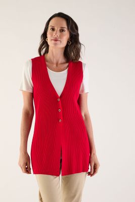 Chaleco Liso Rojo 18002125050103