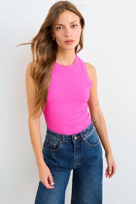 Imagen 1 del producto Polera Sin Mangas Lisa Rosado iO 14204225098123